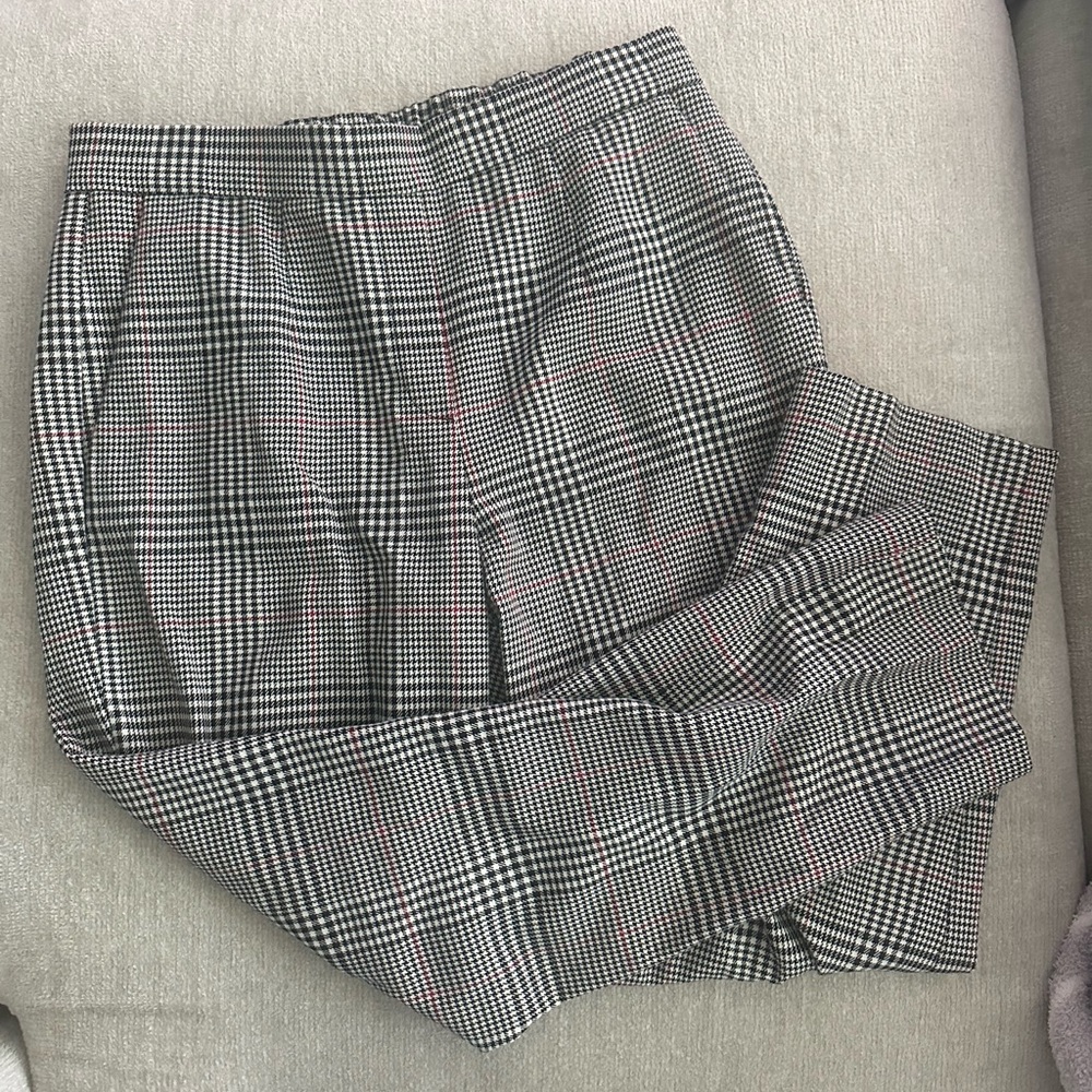 aritzia plaid pants